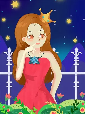 软玉温香映花痕
